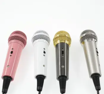 HOT Sale Mini Handheld Wired Condenser Microphone with Single Directivity 3.5mm Plug for UC QQ YY QT IS Cellphones PC Home KTV
HOT Sale Mini Handheld Wired Condenser Microphone with Single Directivity 3.5mm Plug for UC QQ YY QT IS Cellphones PC Home KTV