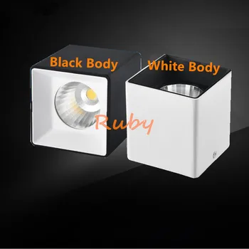 Surface Mounted Square CREE COB 10W 12W 15W LED Downlights Lamps Dimmable AC110V 220V LED Down light Spotlight Free Shipping
Surface Mounted Square CREE COB 10W 12W 15W LED Downlights Lamps Dimmable AC110V 220V LED Down light Spotlight Free Shipping