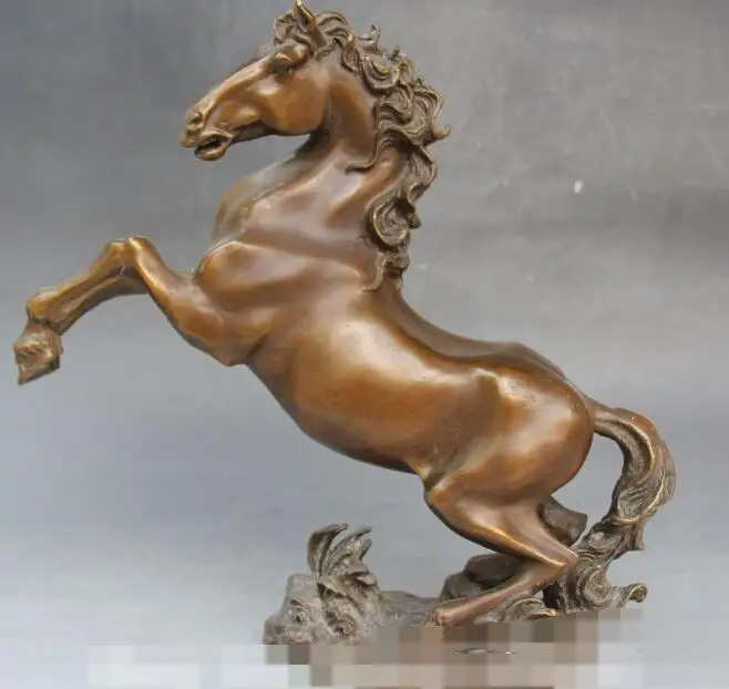 S5225 12" Chinese Fengshui Bronze Carving Success Zodiac Year Animal Horse Statue discount 30% (C0324)
S5225 12" Chinese Fengshui Bronze Carving Success Zodiac Year Animal Horse Statue discount 30% (C0324)