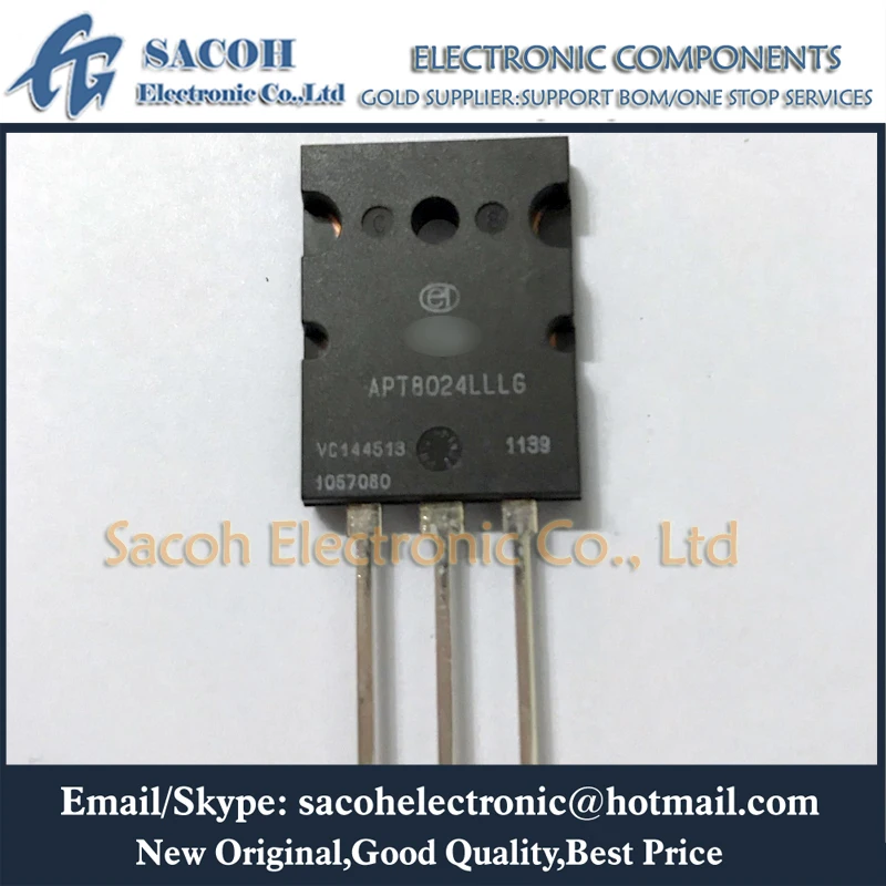 New Original 2PCS/Lot APT8024LLLG APT8024LLL OR APT8024LFLLG APT8024LFLL OR APT8024LVFRG APT8024LVRG TO-264 33A 800V MOSFET
New Original 2PCS/Lot APT8024LLLG APT8024LLL OR APT8024LFLLG APT8024LFLL OR APT8024LVFRG APT8024LVRG TO-264 33A 800V MOSFET