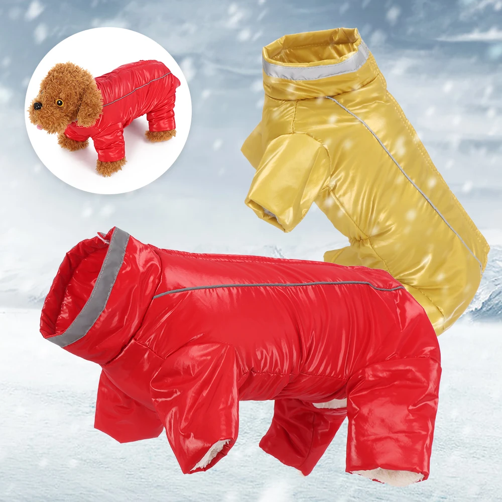 1PC Durable Soft Dog Clothes Winter Waterproof Warm Dog Down Jacket Reflective Boy/Girl Jumpsuit for Small Pet Chihuahua
1PC Durable Soft Dog Clothes Winter Waterproof Warm Dog Down Jacket Reflective Boy/Girl Jumpsuit for Small Pet Chihuahua