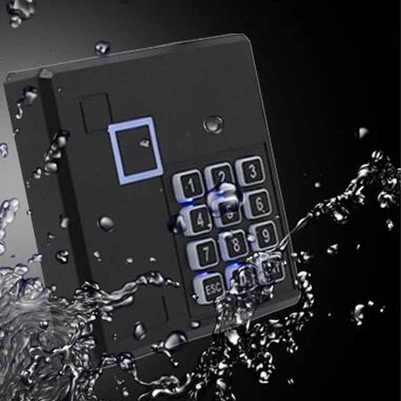 Proximity Rfid Id/IC NFC Card Door Access Control Keypad Reader 125KHz /13.56MHZ Wiegand 26 Bit Color Black
Proximity Rfid Id/IC NFC Card Door Access Control Keypad Reader 125KHz /13.56MHZ Wiegand 26 Bit Color Black