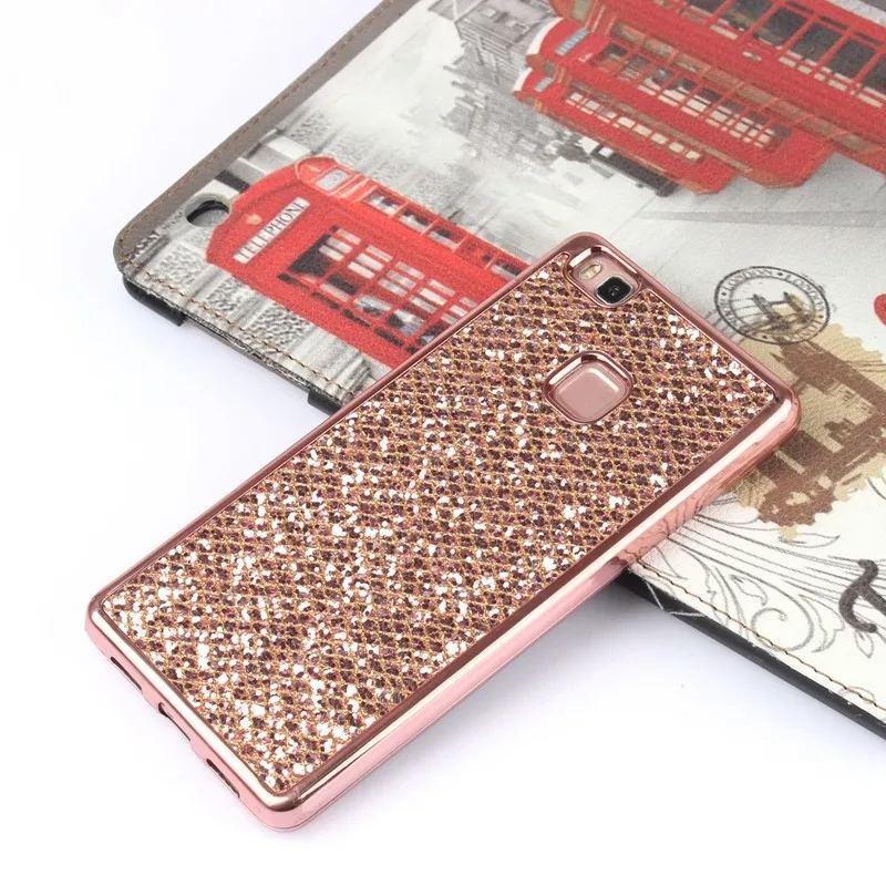 Glitter Soft Bling Case For Huawei P8 P9 Lite 2017 P10 P20 Pro Cover for Huawei Mate 20 Lite Honor 10 Lite Y5 II Phone Cases