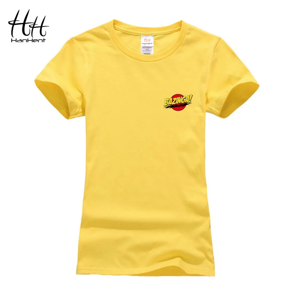 HanHent summer new fashion bazinga tshirt women cotton tv sheldon t-shirts classic the big bang theory t shirt womens clothing
HanHent summer new fashion bazinga tshirt women cotton tv sheldon t-shirts classic the big bang theory t shirt womens clothing