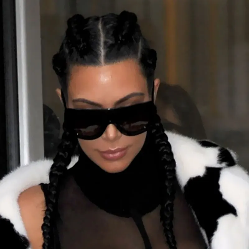 Oversized Rivet ADELE Brand Designer New 2019 Celebrity Sexy Kim Kardashian Women Sunglasses Sun Glasses Flat Top Lady Female
Oversized Rivet ADELE Brand Designer New 2019 Celebrity Sexy Kim Kardashian Women Sunglasses Sun Glasses Flat Top Lady Female