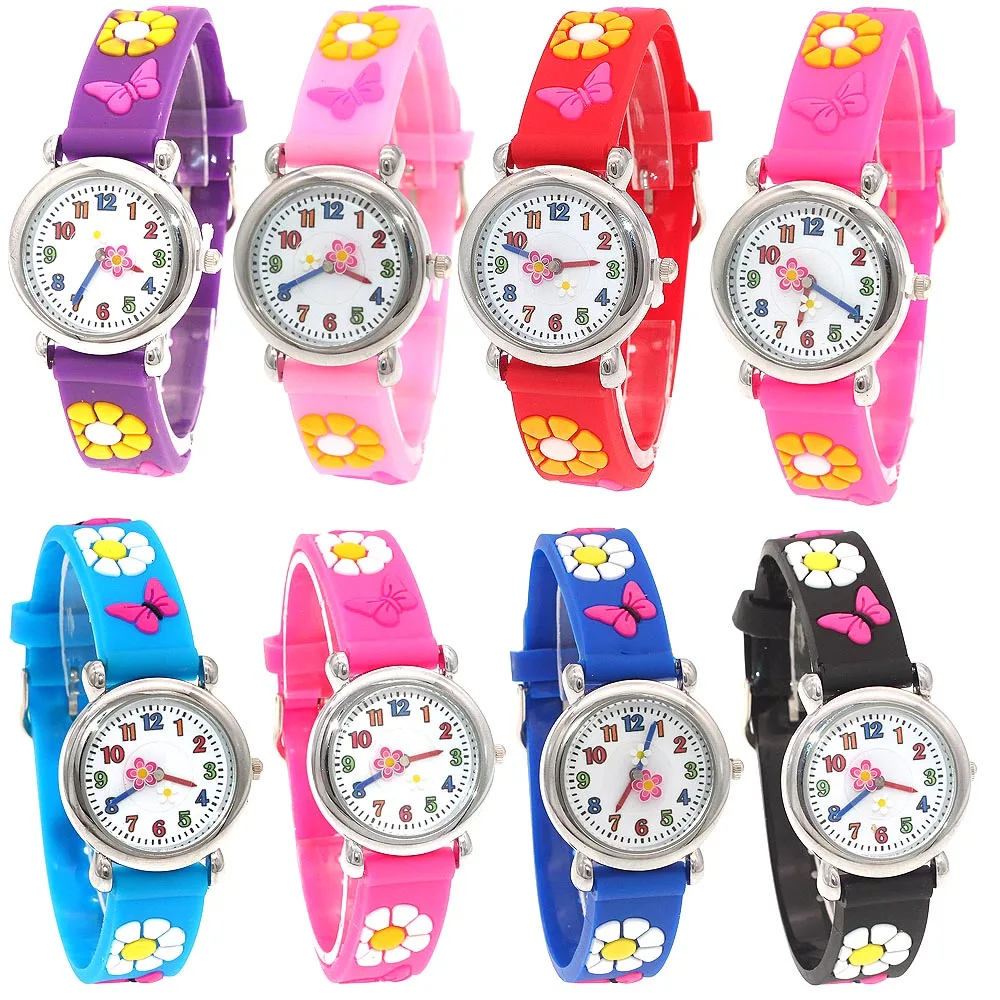 10pcs/Lot, 3D Cartoon Beautiful butterfly Watch Children's Analog Blue Watch Child kids Boy Girls Silicone Wristwatch A24
10pcs/Lot, 3D Cartoon Beautiful butterfly Watch Children's Analog Blue Watch Child kids Boy Girls Silicone Wristwatch A24