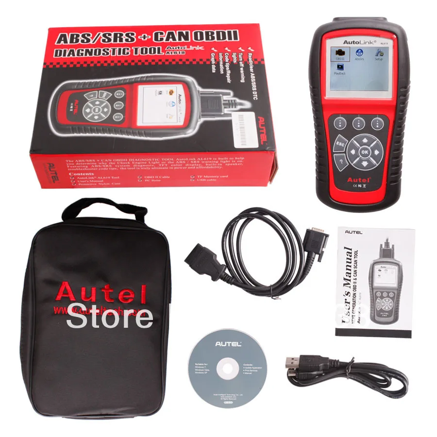 Legal Distributor Original Autel AutoLink AL609 OBD-II and CAN scanner Update by internet
Legal Distributor Original Autel AutoLink AL609 OBD-II and CAN scanner Update by internet