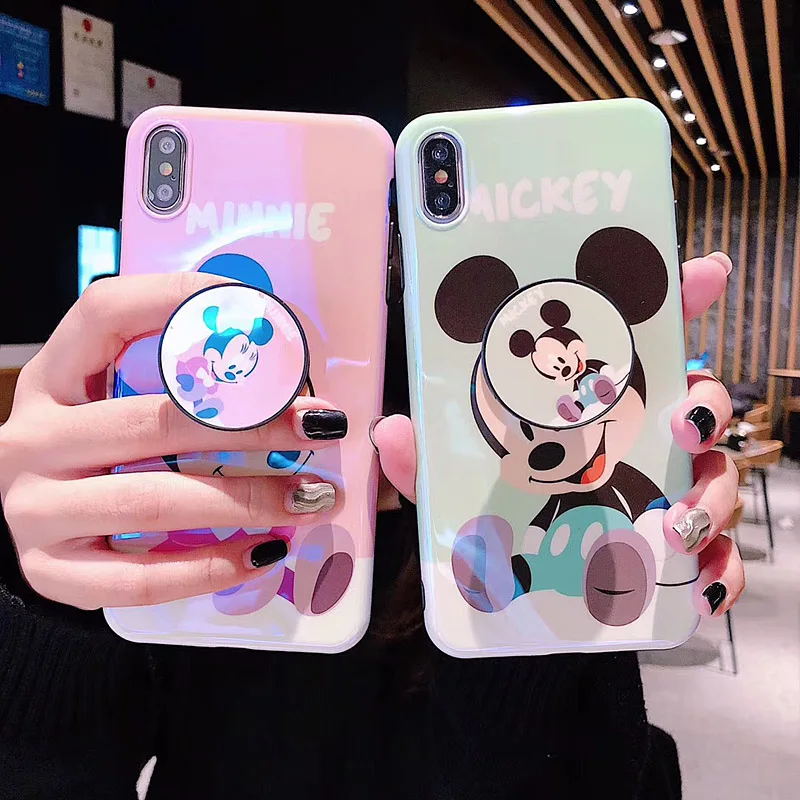 Cute 3D Cartoon Mickey Minnie Case For iPhone X 8 8plus 7 6s 6 Plus Cases Grip Holder Phone Cases Cover Coque Fundas
Cute 3D Cartoon Mickey Minnie Case For iPhone X 8 8plus 7 6s 6 Plus Cases Grip Holder Phone Cases Cover Coque Fundas