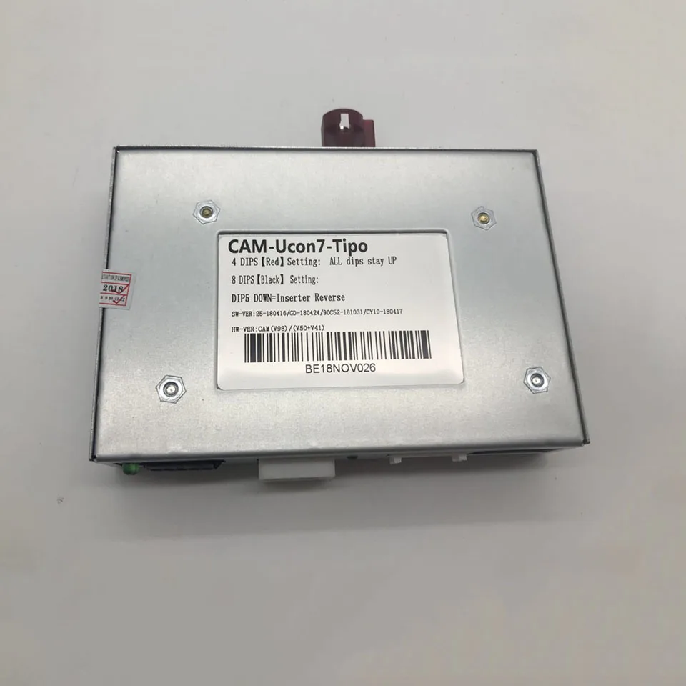 Car Video Interface for Fiat Tipo after 2017 U-connect 7 inch Display Support Two AV and One Rear Camera Input
Car Video Interface for Fiat Tipo after 2017 U-connect 7 inch Display Support Two AV and One Rear Camera Input