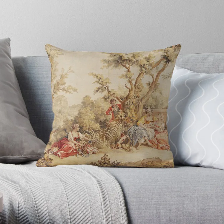 Aubusson French tapestry 18th century Pillow Covers Cases Pattern Nordic Cover Cushion Pillowcase Square Print
Aubusson French tapestry 18th century Pillow Covers Cases Pattern Nordic Cover Cushion Pillowcase Square Print