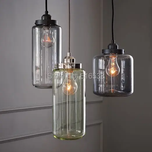 Vintage Loft Industrial American Lustre Glass Jar Edison Pendant Lamp Kitchen Dinning Resturant Room Modern Home Decor Lighting
Vintage Loft Industrial American Lustre Glass Jar Edison Pendant Lamp Kitchen Dinning Resturant Room Modern Home Decor Lighting