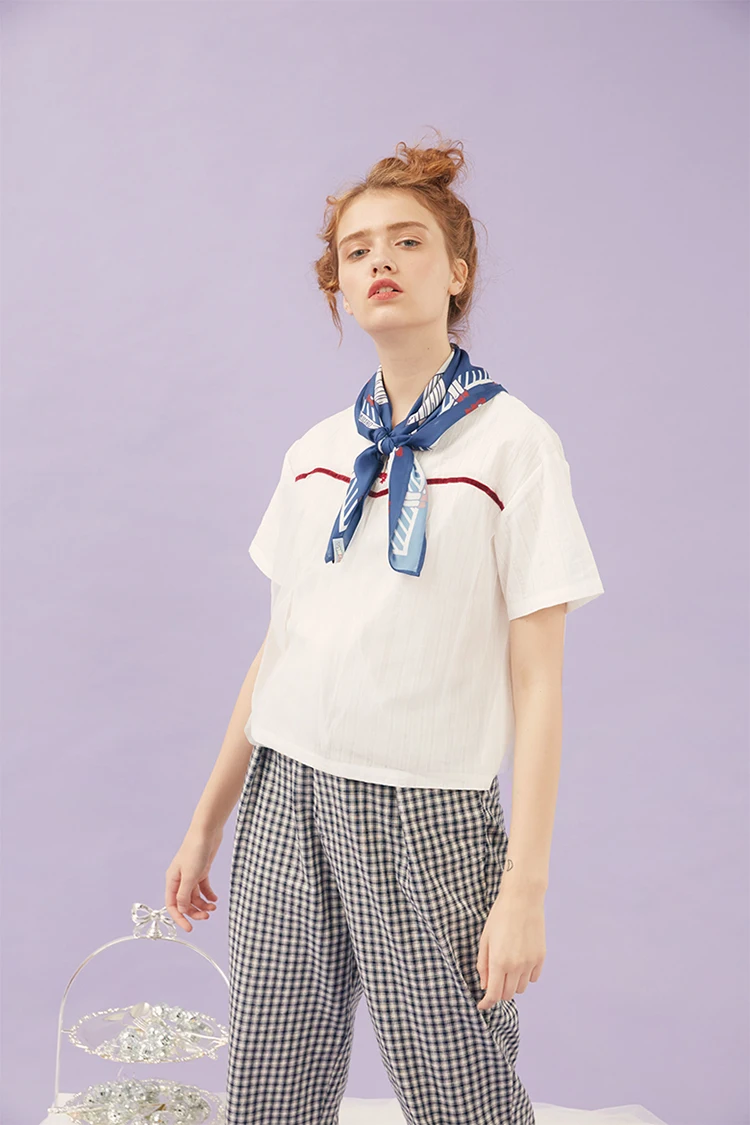 Fashion Cotton Loose Short Sleeve White Cute Embroidery Ribbon Stitching Mesh Patchwork Summer New Ladies Shirt Tops
Fashion Cotton Loose Short Sleeve White Cute Embroidery Ribbon Stitching Mesh Patchwork Summer New Ladies Shirt Tops