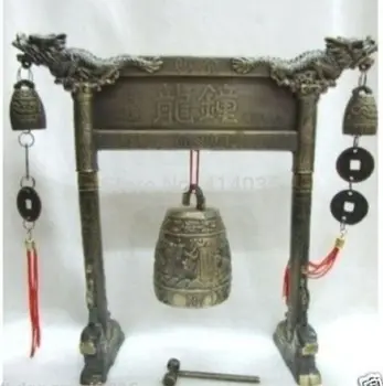 Buddhist OLD TIBET BRASS CARVED DRAGON BELL FIGURINE Singing lucky bell Antique Garden Decoration 100% real Tibetan Silver Brass
Buddhist OLD TIBET BRASS CARVED DRAGON BELL FIGURINE Singing lucky bell Antique Garden Decoration 100% real Tibetan Silver Brass