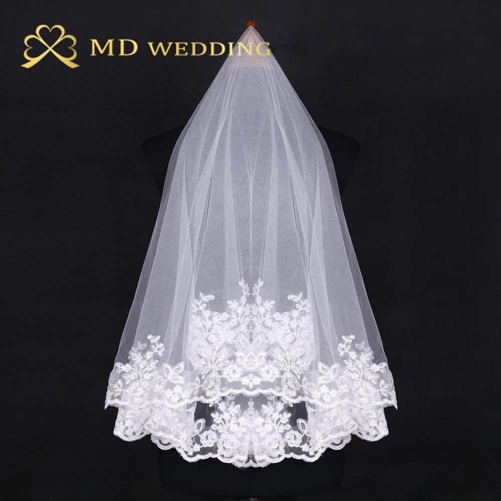 Free shipping Hot Sale 2018 Ivory Short Lace Appiqued 0.8m Wedding Bridal Veil With Comb Wedding Accessories MD4012
Free shipping Hot Sale 2018 Ivory Short Lace Appiqued 0.8m Wedding Bridal Veil With Comb Wedding Accessories MD4012