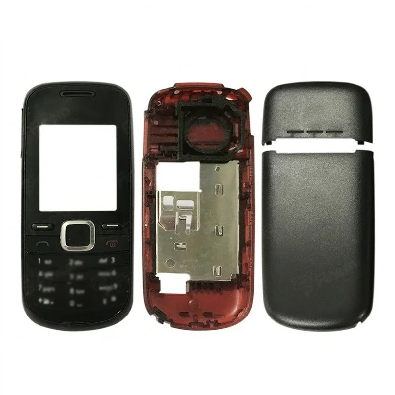 For Nokia 1661 New Full Housing Case Cover Front Frame With Chinese KeyBoard Display Glass+Middle Frame+Back Cover With Logo
For Nokia 1661 New Full Housing Case Cover Front Frame With Chinese KeyBoard Display Glass+Middle Frame+Back Cover With Logo