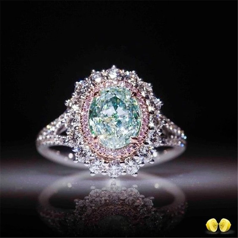 Classic Engagement Ring Big Round Green Stone Crystal Rings Cubic Zircon Female Women Wedding Band Rings Jewelry Z4C121
Classic Engagement Ring Big Round Green Stone Crystal Rings Cubic Zircon Female Women Wedding Band Rings Jewelry Z4C121