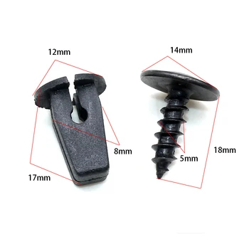10PCS/S Fender Liner Clips Screws for VW Passat B5 B6 B7 CC Golf MK6 Tiguan Touran Polo Skoda
10PCS/S Fender Liner Clips Screws for VW Passat B5 B6 B7 CC Golf MK6 Tiguan Touran Polo Skoda