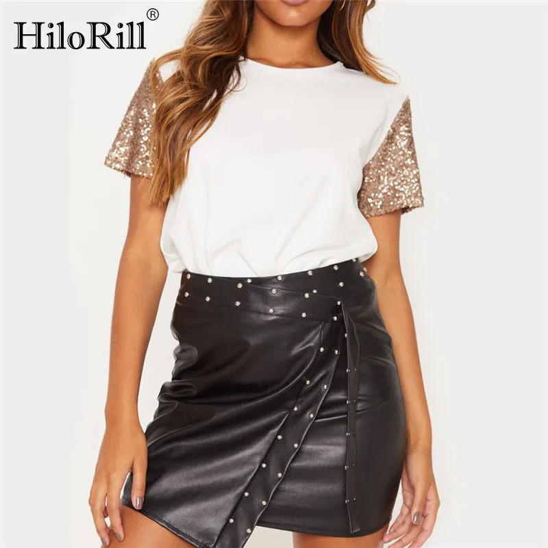 Sequins Patchwork T Shirts 2019 Summer Short Sleeve Casual Tshirt Women O-Neck Basic Tee Shirt Loose Ladies Tops Camisas Mujer
Sequins Patchwork T Shirts 2019 Summer Short Sleeve Casual Tshirt Women O-Neck Basic Tee Shirt Loose Ladies Tops Camisas Mujer