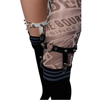 cosplay braces for women HEART RIVETS punk garter bels harness women fashion harajuku legging garters
cosplay braces for women HEART RIVETS punk garter bels harness women fashion harajuku legging garters