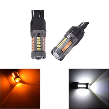 10PCS/lot T20 7443 4014 66 SMD White/Amber Switchback Turn Signal Lights Parking Brake Lights Daytime Running Lights Dual Color
10PCS/lot T20 7443 4014 66 SMD White/Amber Switchback Turn Signal Lights Parking Brake Lights Daytime Running Lights Dual Color