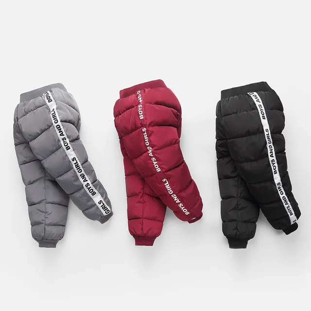 Autumn/winter Children Down Cotton Trousers For Boys Pants Kids Girls Baby Casual Warm Outside Pants Kids Windproof Trousers
Autumn/winter Children Down Cotton Trousers For Boys Pants Kids Girls Baby Casual Warm Outside Pants Kids Windproof Trousers