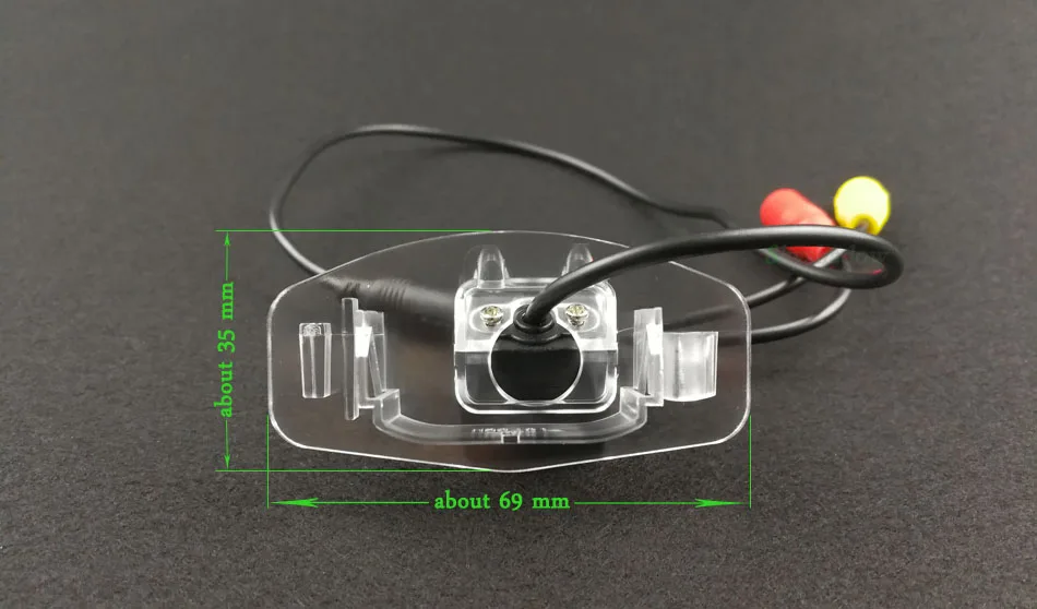 4LEDCCD Автомобильная камера заднего вида с ночным видением водонепроницаемая для