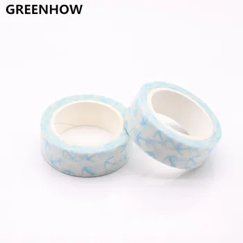 GREENHOW Dolphin Washi Paper Masking Tape Scrapbooking Tapes Gift Wrapping Sticker Diy Stickers Decorative Tape 8007
GREENHOW Dolphin Washi Paper Masking Tape Scrapbooking Tapes Gift Wrapping Sticker Diy Stickers Decorative Tape 8007