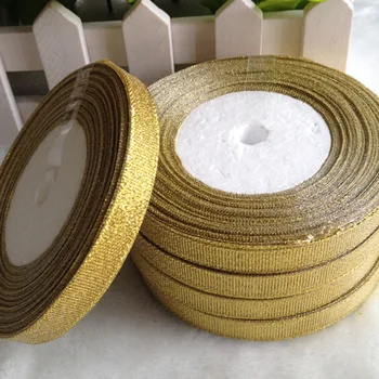 Real Hl5 Rolls (125 Yards) 10mm Gold Ribbon For Gift Packing Belt Wedding Party Christmas Embellishment Weaving Diy Crafts A699
Real Hl5 Rolls (125 Yards) 10mm Gold Ribbon For Gift Packing Belt Wedding Party Christmas Embellishment Weaving Diy Crafts A699