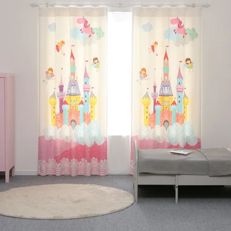 2018 New Print Curtains for Living Dining Room Bedroom Shade Curtain Korean Castle Child Curtain
2018 New Print Curtains for Living Dining Room Bedroom Shade Curtain Korean Castle Child Curtain