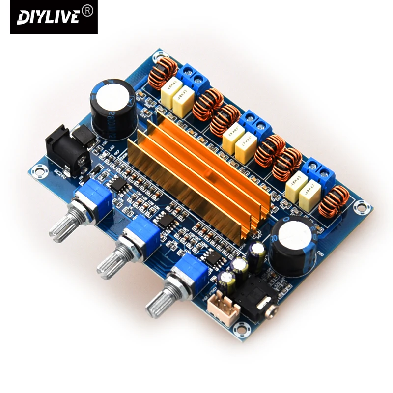 DIYLIVE A2.1 TPA3116 2.1 Hi-Fi Amplifier Board Car Digital Audio Amplifier 50W*2 +100W TPA3116 Home for Speaker
DIYLIVE A2.1 TPA3116 2.1 Hi-Fi Amplifier Board Car Digital Audio Amplifier 50W*2 +100W TPA3116 Home for Speaker