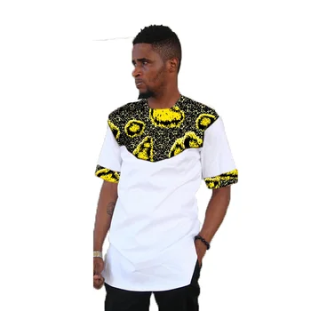 Summer African Man's Clothes Print Short Sleeve Tops Dashiki Men Clothing Africa Style Design Dance Festive Costume Men T-shirt
Summer African Man's Clothes Print Short Sleeve Tops Dashiki Men Clothing Africa Style Design Dance Festive Costume Men T-shirt