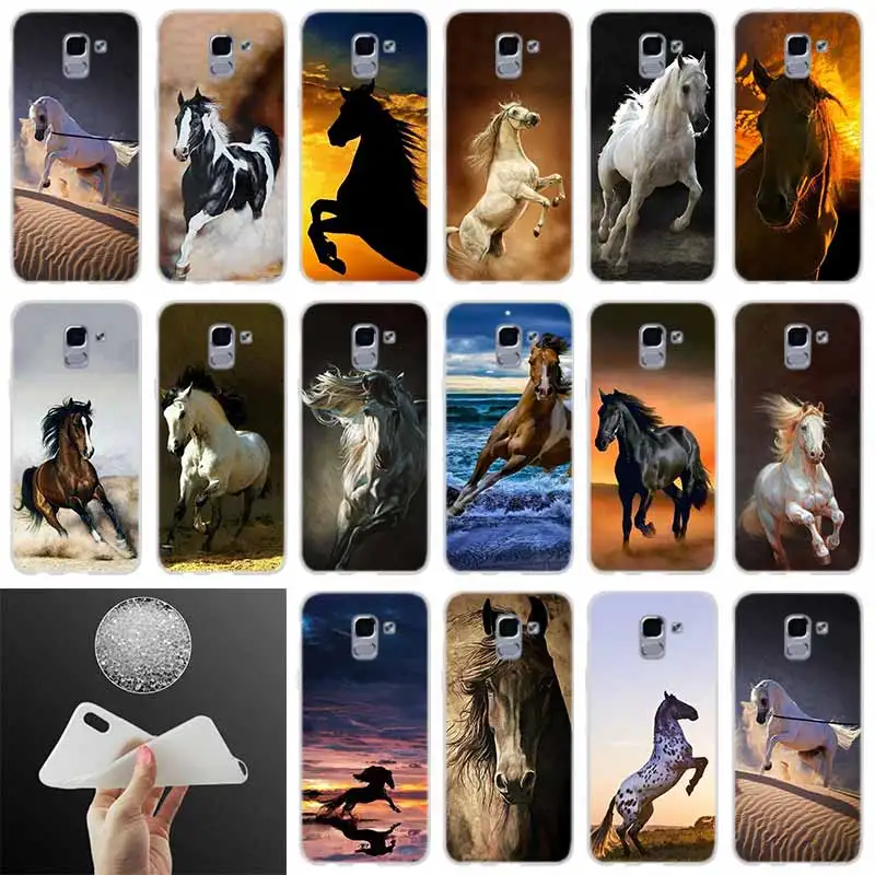 Soft Phone case Cover Horse galloping Horse FOR Coque Samsung Galaxy J6 J4 J8 J7 2018 Plus J3 J5 J7 Prime Pro 2017 2016 Casse
Soft Phone case Cover Horse galloping Horse FOR Coque Samsung Galaxy J6 J4 J8 J7 2018 Plus J3 J5 J7 Prime Pro 2017 2016 Casse