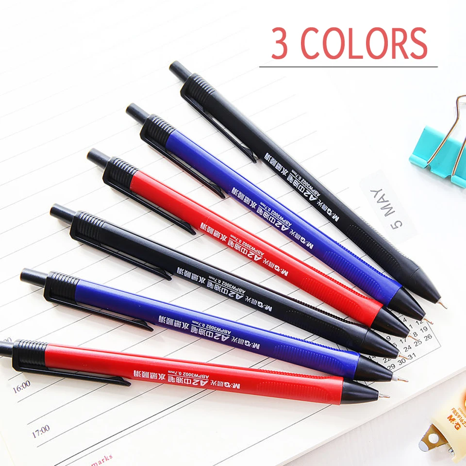 6pcs/lot 2017 Good Quality New ink M&G Gel ink Pen Writing Smooth Writing Ballpoint Neutral Pens Office Or School Stationery
6pcs/lot 2017 Good Quality New ink M&G Gel ink Pen Writing Smooth Writing Ballpoint Neutral Pens Office Or School Stationery