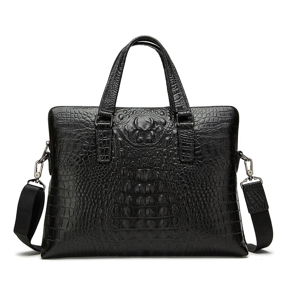 Genuine Leather Mem Bag Bolso Hombre Crocodile Leather Business Men Handbag Briefcase Laptop Computer Bag Bolso Ordenador
Genuine Leather Mem Bag Bolso Hombre Crocodile Leather Business Men Handbag Briefcase Laptop Computer Bag Bolso Ordenador
