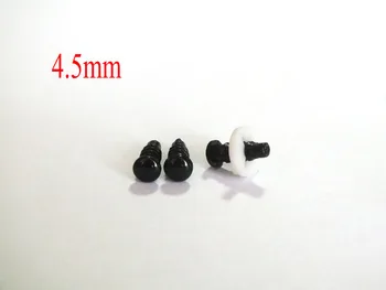 4.5mm Black Color New Plastic Safety Eye For Teddy Bear Doll Animal Puppet Toy Safety Eyes 200pcs
4.5mm Black Color New Plastic Safety Eye For Teddy Bear Doll Animal Puppet Toy Safety Eyes 200pcs