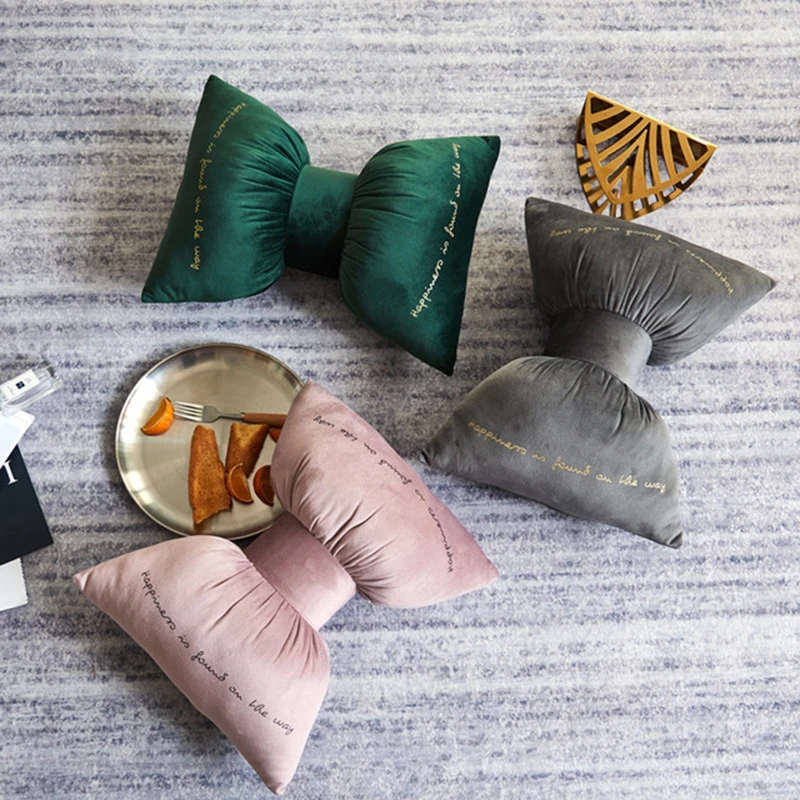 Simanfei Cushion Ins Velvet Bow Pillow Simple Soft Comfortable Multi-function Cushion Lumbar Pillow Home Car Creative Cushion
Simanfei Cushion Ins Velvet Bow Pillow Simple Soft Comfortable Multi-function Cushion Lumbar Pillow Home Car Creative Cushion