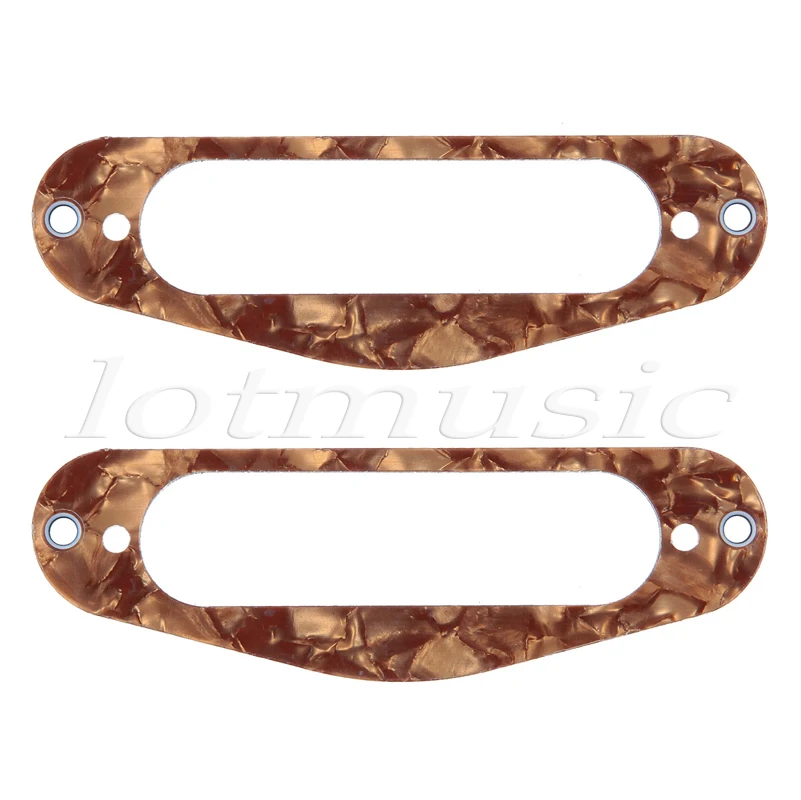 2 шт. Монтажное кольцо для гитары с одной катушкой, 3-слойная Tiger Strip Celluloid
2 шт. Монтажное кольцо для гитары с одной катушкой, 3-слойная Tiger Strip Celluloid
