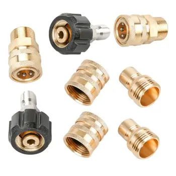 1Set Twinkle Star Pressure Washer Adapter Set Quick Disconnect Kit M22 Swivel to 3/8'' Quick Connect 3/4" to Quick Release Acces
1Set Twinkle Star Pressure Washer Adapter Set Quick Disconnect Kit M22 Swivel to 3/8'' Quick Connect 3/4" to Quick Release Acces