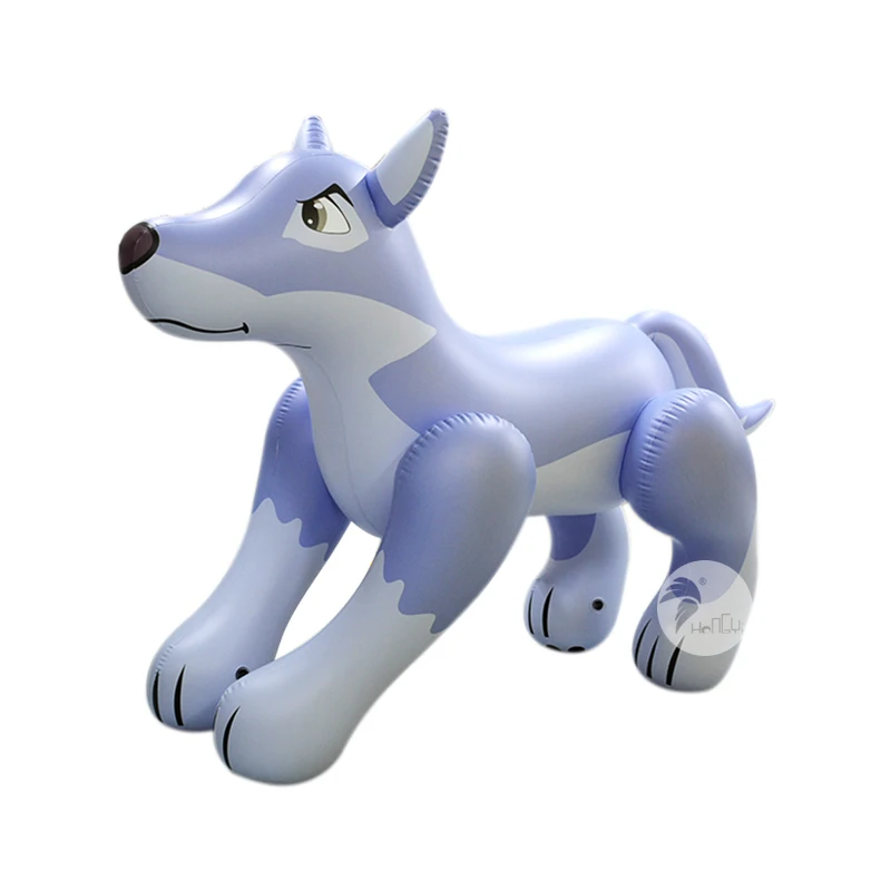 Hongyi Factory Giant Creative Inflatable Cartoon Animal Light Grey Color PVC Inflatable Wolf
Hongyi Factory Giant Creative Inflatable Cartoon Animal Light Grey Color PVC Inflatable Wolf