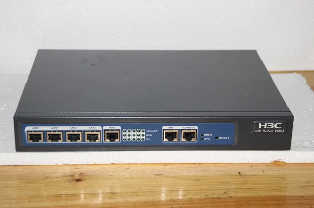Firewall For H3C NS-SecPath V100-S-AC V100-S Original 95%New Well Tested Working One Year Warranty
Firewall For H3C NS-SecPath V100-S-AC V100-S Original 95%New Well Tested Working One Year Warranty