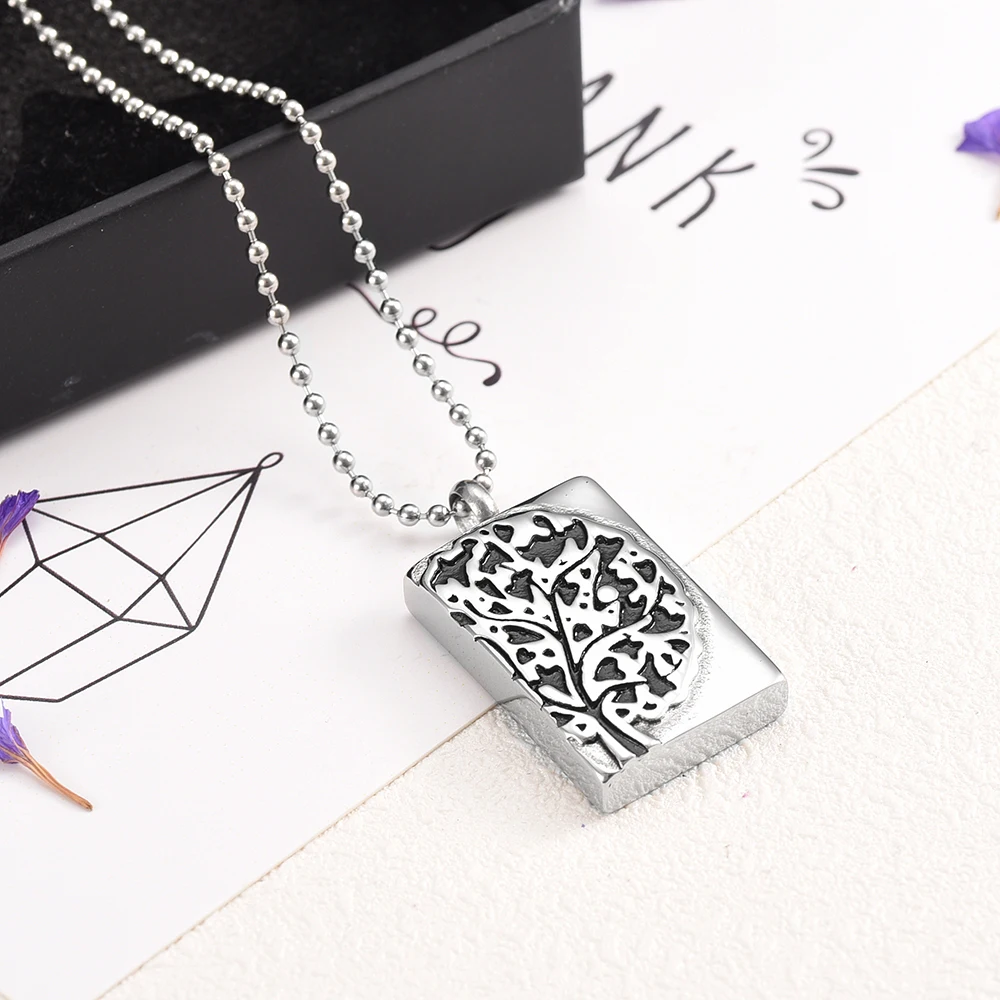 Фото CMJ9913 Tree of Life Beautiful Urn Necklace Cremation jewelry Ashes Keepsake Charm for ashes Pendant Collier | Украшения и