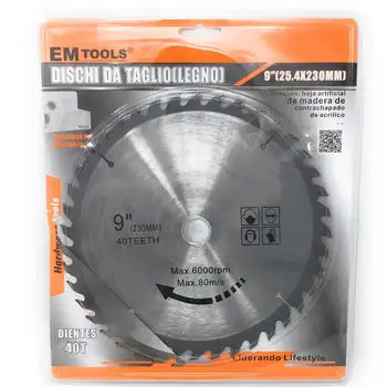 Cutting discs Wood 9 230X25.4mm
Cutting discs Wood 9 230X25.4mm