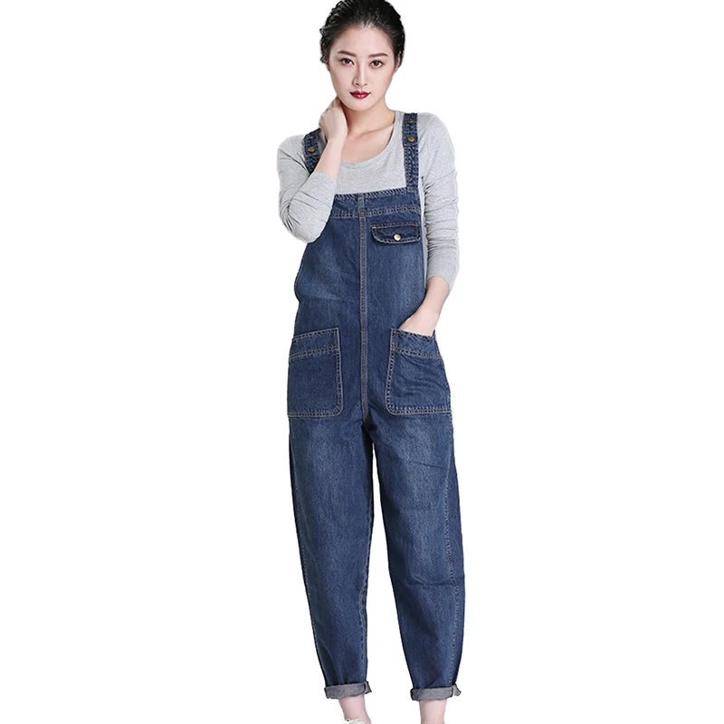 Denim Rompers Women 2019 Spring Summer Plus size 6XL Casual Bib Pants Female Jumpsuits Jeans Trousers Strap can be adjusted H675
Denim Rompers Women 2019 Spring Summer Plus size 6XL Casual Bib Pants Female Jumpsuits Jeans Trousers Strap can be adjusted H675