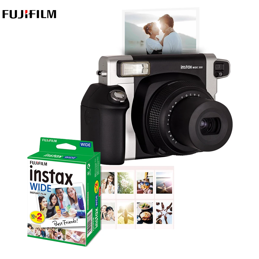 Fujifilm Instax WIDE300 Film Camera Instant Film Wide Picture Format with Battery Wrist Strap + 20 Sheets films Christmas Gift
Fujifilm Instax WIDE300 Film Camera Instant Film Wide Picture Format with Battery Wrist Strap + 20 Sheets films Christmas Gift