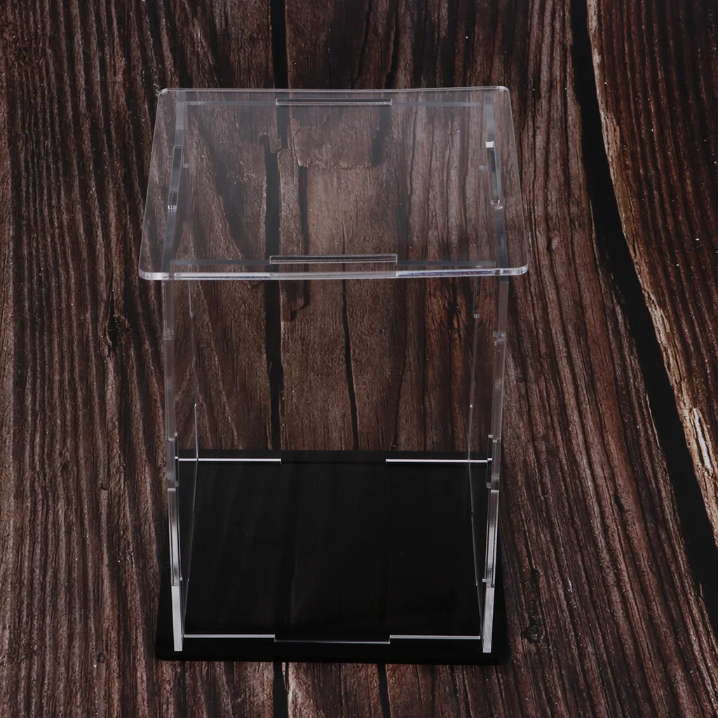 Modern Acrylic Toy Display Show Case Dustproof Box Ornament Protection Tool 158x108x100mm