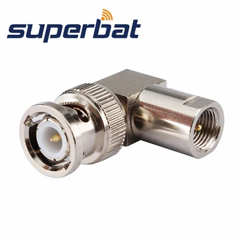Superbat BNC Male plug to FME male plug right angle RF adapter connector for Wireless
Superbat BNC Male plug to FME male plug right angle RF adapter connector for Wireless