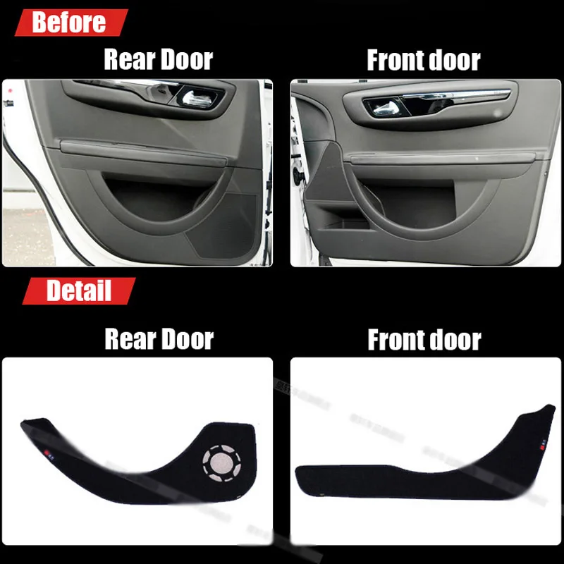 4pcs Fabric Door Protection Mats Anti-kick Decorative Pads For Citroen C-quatre 2012-2013
4pcs Fabric Door Protection Mats Anti-kick Decorative Pads For Citroen C-quatre 2012-2013