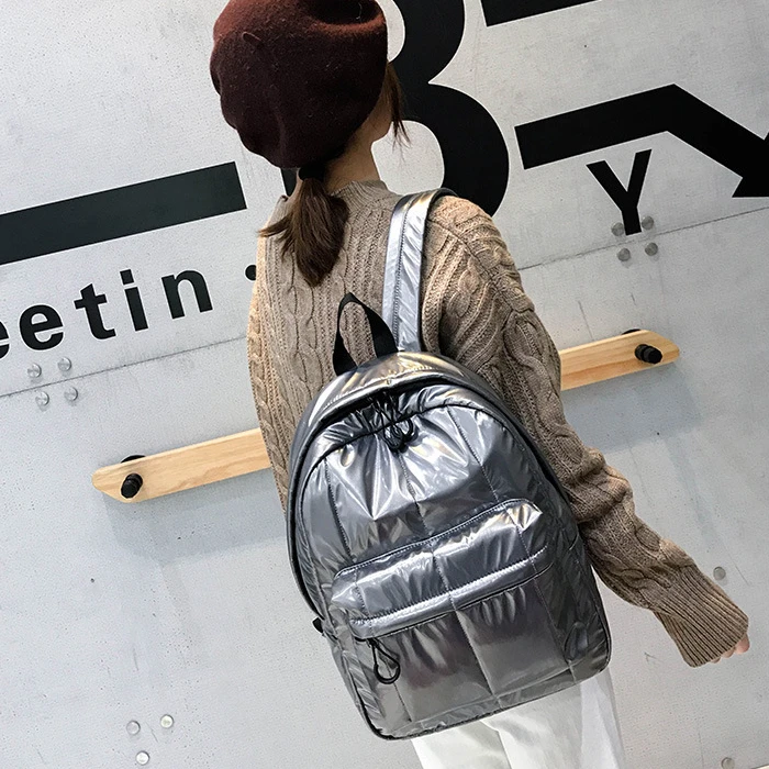 2019 Casual Fashion Men Women Nylon Glossy Backpack Waterproof Female Sports Backpack Lightweight Students School Bag Rucksack
2019 Casual Fashion Men Women Nylon Glossy Backpack Waterproof Female Sports Backpack Lightweight Students School Bag Rucksack