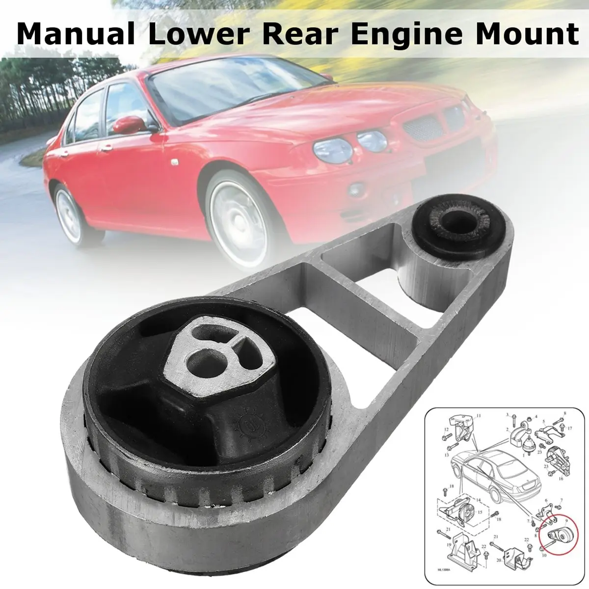 #KKH101384 #KKH101383 #KKH90136A Manual Lower Rear Engine Mount For Rover/MG 75 Tourer ZT 1999 2000 2001 2002 2003 2004 2005
#KKH101384 #KKH101383 #KKH90136A Manual Lower Rear Engine Mount For Rover/MG 75 Tourer ZT 1999 2000 2001 2002 2003 2004 2005