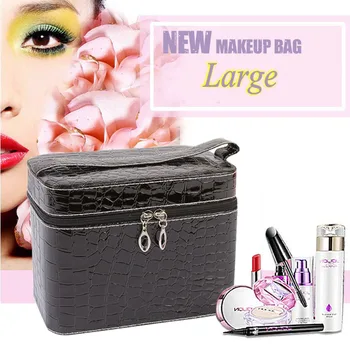 Women fashion Travel Leather cosmetics bag waterproof beauty makeup bags bathroom organizer of portable bath hook washing up bag
Women fashion Travel Leather cosmetics bag waterproof beauty makeup bags bathroom organizer of portable bath hook washing up bag